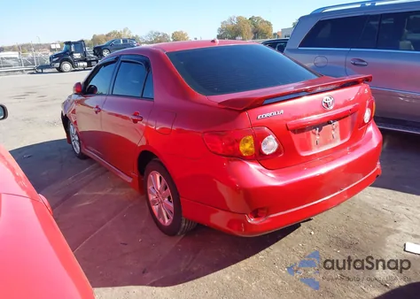 2010 Toyota Corolla S from USA, damaged, VIN 1NXBU4EE2AZ240309